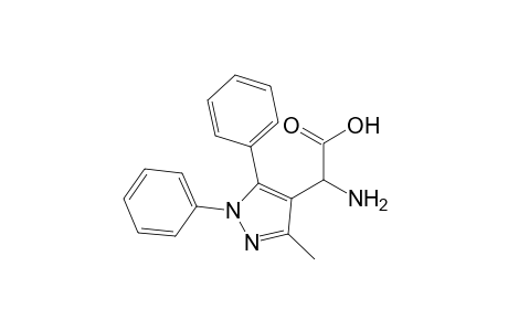 (3-Methyl-1,5-diphenylpyrazol-4-yl)glycine