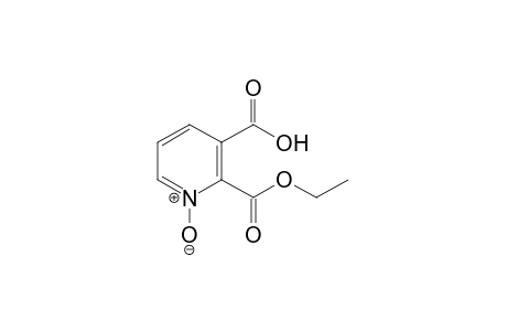 2,3-pyridinedicarboxylic acid, monoethyl ester, 1-oxide