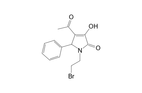 2H-Pyrrol-2-one, 4-acetyl-1-(2-bromoethyl)-1,5-dihydro-3-hydroxy-5-phenyl-