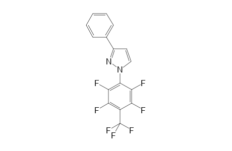 1H-Pyrazole, 3-phenyl-1-[2,3,5,6-tetrafluoro-4-(trifluoromethyl)phenyl]-