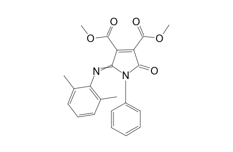 Dimethyl 2-(2,6-dimethylphenylimino)-2,5-dihydro-5-oxo-1-phenyl-1H-pyrrole-3,4-dicarboxylate