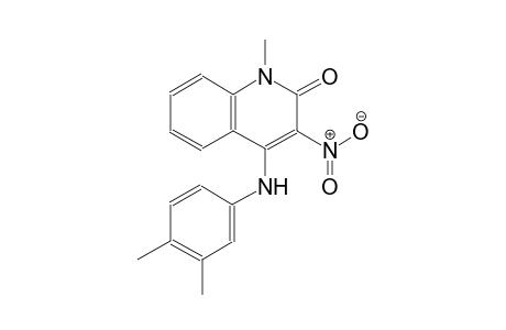 4-(3,4-dimethylanilino)-1-methyl-3-nitro-2(1H)-quinolinone