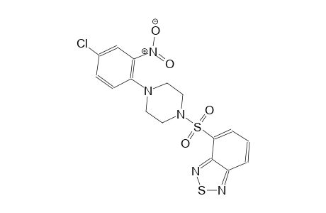 2,1,3-benzothiadiazole, 4-[[4-(4-chloro-2-nitrophenyl)-1-piperazinyl]sulfonyl]-