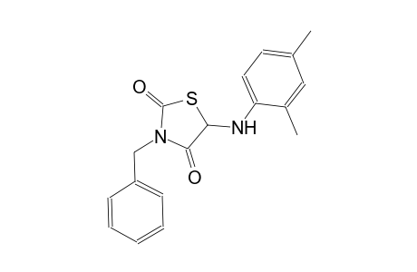 2,4-thiazolidinedione, 5-[(2,4-dimethylphenyl)amino]-3-(phenylmethyl)-