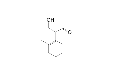 2-(2-Methylcyclohexen-1-yl)-3-oxidanyl-propanal