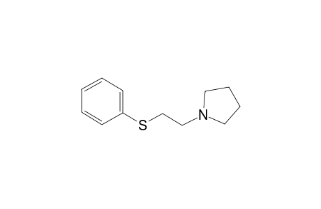 1-(2-Phenylsulfanyl-ethyl)-pyrrolidine