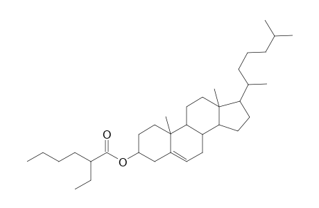 Hexanoic acid, 2-ethyl-, cholest-5-en-3-yl ester