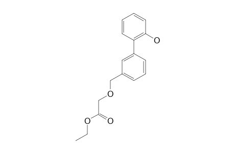 2-[3-(2-hydroxyphenyl)benzyl]oxyacetic acid ethyl ester
