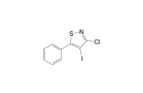 4-Iodo-3-chloro-5-phenyl-isothiazole