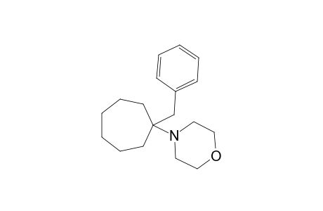 4-[1-(benzyl)cycloheptyl]morpholine