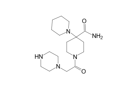 [1,4']Bipiperidinyl-4'-carboxamide, 1'-[2-(piperazin-1-yl)acetyl]-