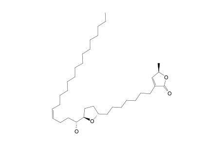 CORIACYCLOENIN;5S-3-[(8R,11S,12S)-(15Z)-(8,11-EPOXY-12-HYDROXYTRIACONTA-15-ENYL)]-5-METHYLFURAN-2(5H)-ONE