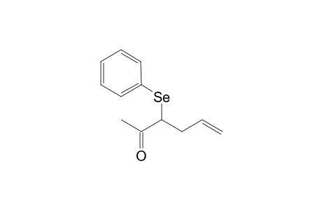 3-(Phenylselanyl)hex-5-en-2-one
