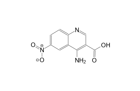 3-quinolinecarboxylic acid, 4-amino-6-nitro-