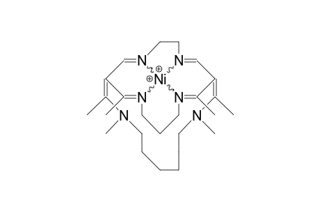 (2,3,9,10,12,18-Hexamethyl-3,9,13,17,20,23-hexaaza-bicyclo(10.7.6)pentacosa-1,10,12,17,19,23-hexaene-K4-N)-nickel dicati