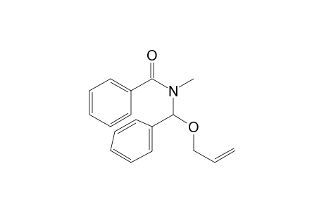 N-Methyl-N-(phenyl(2-propenyloxy)methyl]benzamide