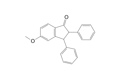 2,3-Dihydro-5-methoxy-2,3-diphenylinden-1-one