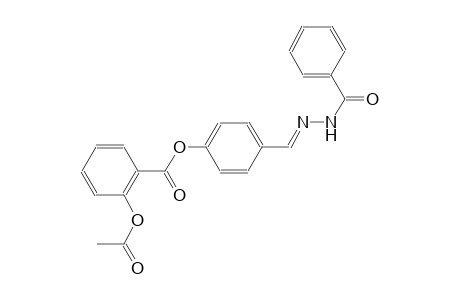 benzoic acid, 2-(acetyloxy)-, 4-[(E)-(2-benzoylhydrazono)methyl]phenyl ester