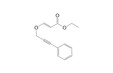 (E)-Ethyl 3-(3-phenylprop-2-ynyloxy)acrylate