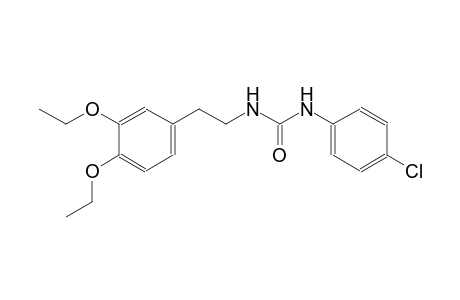 N-(4-chlorophenyl)-N'-[2-(3,4-diethoxyphenyl)ethyl]urea