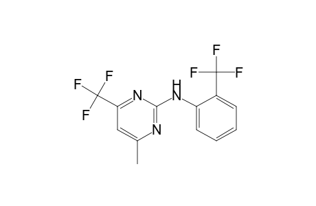 2-Pyrimidinamine, 4-methyl-6-(trifluoromethyl)-N-[2-(trifluoromethyl)phenyl]-