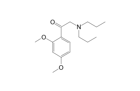 2-Dipropylamino-2',4'-dimethoxyacetophenone