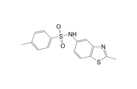 benzenesulfonamide, 4-methyl-N-(2-methyl-5-benzothiazolyl)-
