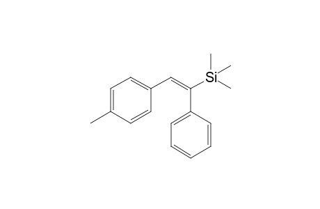 (E)-1-Phenyl-1-trimethylsilyl-2-(4-methylphenyl)ethene