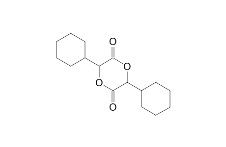 meso-3,6-dicyclohexyl-1,4-dioxane-2,5-dione.