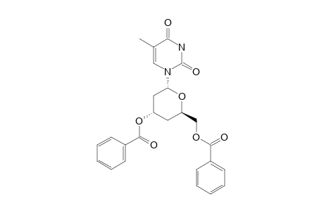 1-(3,6-DI-O-BENZOYL-2,4-DIDEOXY-ALPHA-D-ERYTHRO-HEXO-PYRANOSYL)-THYMINE