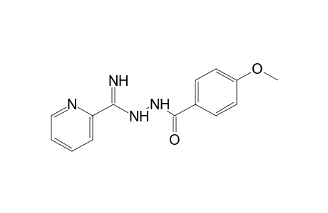 1-(p-anisoyl)-2-[1-(2-pyridyl)formimidoyl]hydrazine