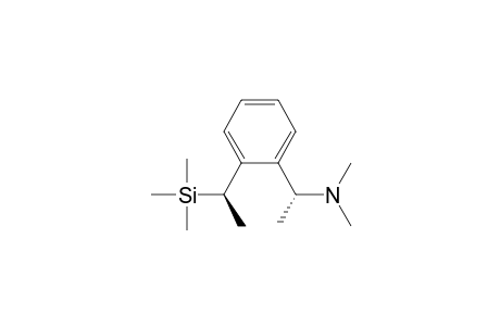 Benzenemethanamine, N,N,.alpha.-trimethyl-2-[1-(trimethylsilyl)ethyl]-, (R*,R*)-