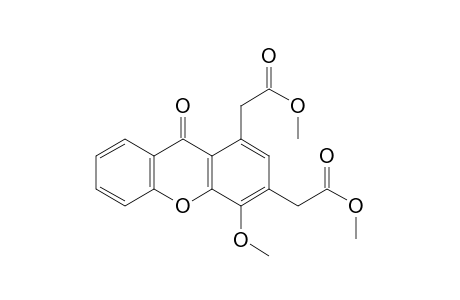 1,3-bis(methoxycarbonylmethyl)-4-methoxy-9-xanthenone