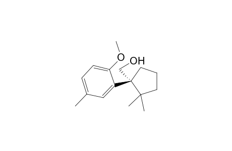 1-[(2'-Methoxy-5'-methylphenyl)-2,2-dimethylcyclopentyl]-methanol