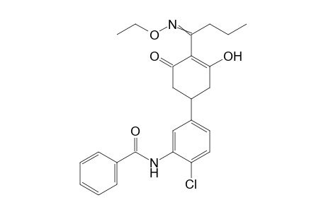 Benzamide, N-[2-chloro-5-[4-[1-(ethoxyimino)butyl]-3-hydroxy-5-oxo-3-cyclohexen-1-yl]phenyl]-