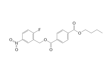 Terephthalic acid, butyl 2-fluoro-5-nitrobenzyl ester