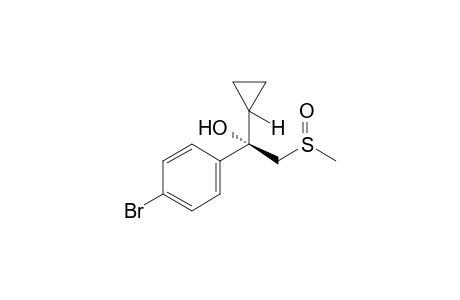 (R,S)-alpha-(p-bromophenyl)-alpha-[(methylsulfinyl)methyl]cyclopropanemethanol