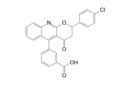 5-(3-Carboxyphenyl)-2-(4-chlorophenyl)-2H-pyrano[2,3-b]quinolin-4(3H)-one