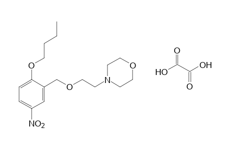 4-{2-[(2-butoxy-5-nitrobenzyl)oxy]ethyl}morpholine, oxalate(1:1)