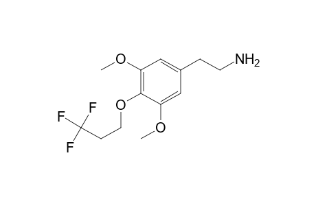 2-[3,5-Dimethoxy-4-(3,3,3-trifluoropropoxy)phenyl]ethan-1-amine