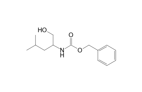 (phenylmethyl) N-(4-methyl-1-oxidanyl-pentan-2-yl)carbamate