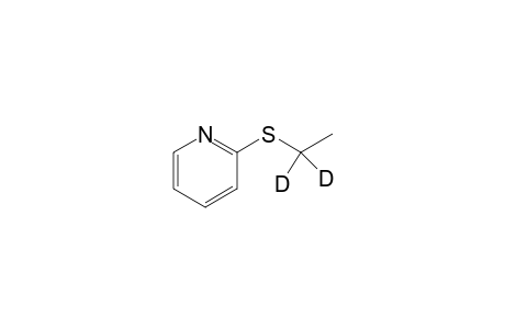 2-1-D2-Ethylthio-pyridine