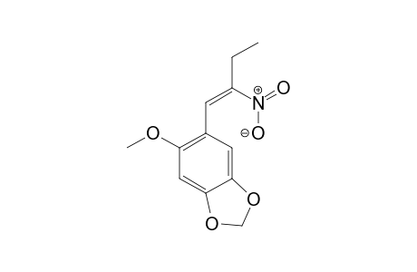 1-(2-Methoxy-4,5-methylenedioxyphenyl)-2-nitrobut-1-ene