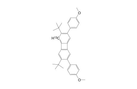 [13C1]2,7-Di-tert-Butyl-3,6-di(4-methoxyphenyl)biphenylene