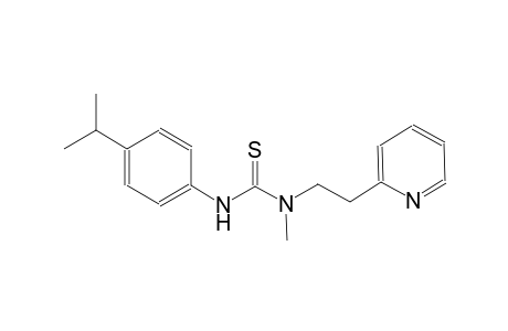thiourea, N-methyl-N'-[4-(1-methylethyl)phenyl]-N-[2-(2-pyridinyl)ethyl]-
