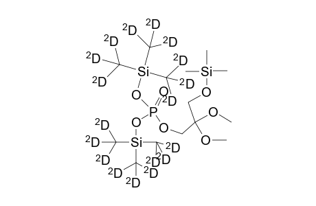 Dihydroxyacetone-phosphate dimethylketal bis(trimethylsilyl-D9) ester trimethylsilyl ether