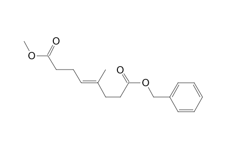 Benzyl methyl 4-methyl-4-octenedioate