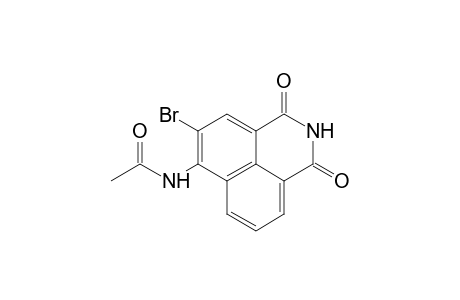 N-(3-bromo-2,3-dihydro-1,3-dioxo-1H-benz[de]isoquinoline-6-yl)acetamide