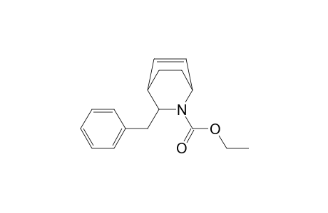 N-(ethoxycarbonyl)-3-exo-benzyl-2-azabicyclo[2.2.2]oct-5-ene