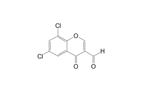 6,8-dichloro-4-oxo-4H-1-benzopyran-3-carboxaldehyde